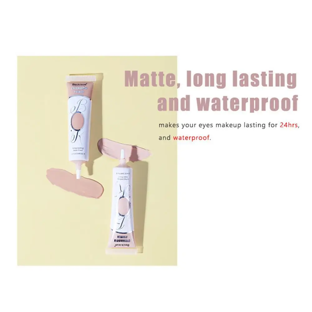 Eyeshadow Eyes Primer Long Lasting Waterproof Eye MakeUp Easy To Color Base Makeup 24 Hours Waterproof Matte Eyeshadow Primer