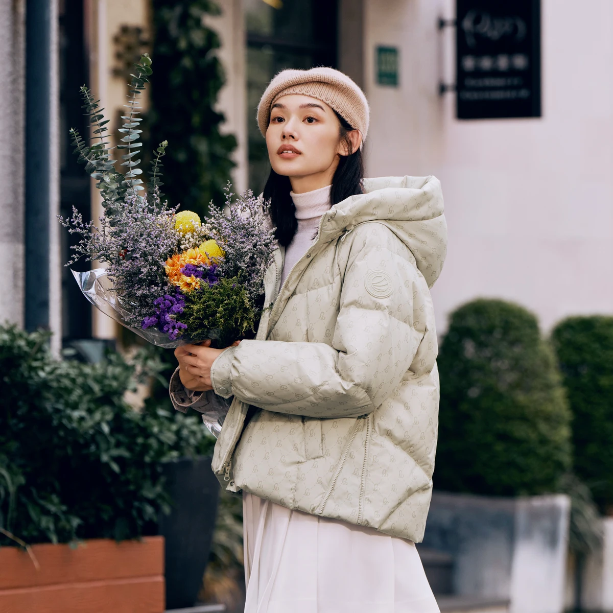 

BOSIDENG Новый 90% пуховик для женщин, теплая зимняя куртка, пуховик, утепленная теплая верхняя одежда