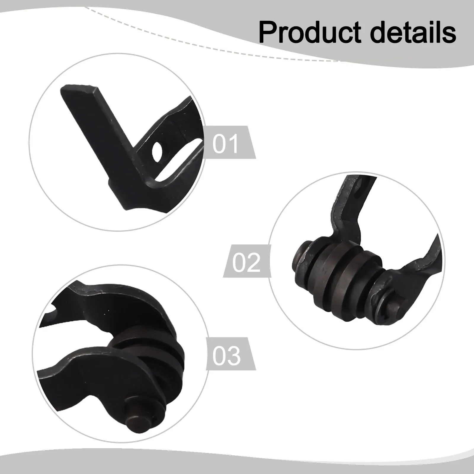 

Electric Power Tool Jigsaw Roller Guide Metal 1pc Accessories Black For 4334DWDE 4333DWDE 4331DWDE High Quality