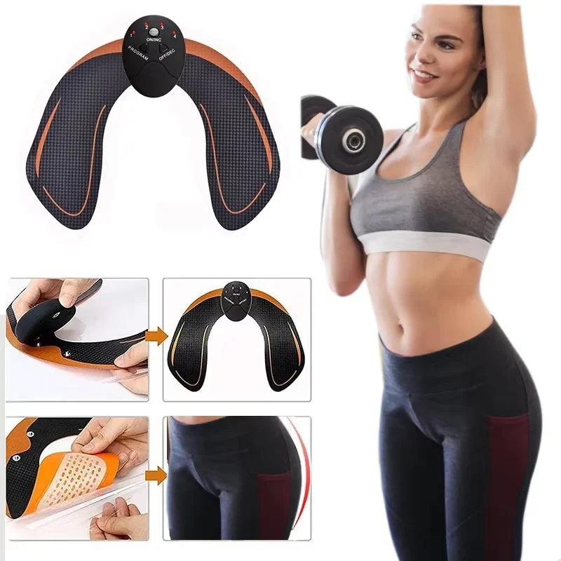Wireless Smart Body Shaping Trainer with Lcd Screen Adjustable Intensity Data Visualization for Full Body Muscle Training Device