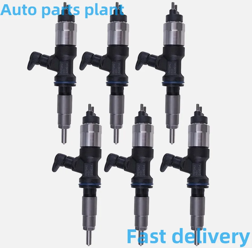 6PC 20R-2478 3707282 Fuel Injector for For CAT 320E 323E 535D Engine C6.6 C7.1 Fast Delivery