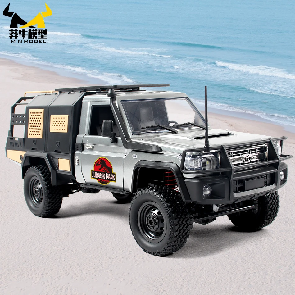 MN MODELO 1/12 4X4 RC dinosaurio buceo todoterreno coche Retro camión escalada todo terreno vehículo Rock Crawler colección juguete para adultos