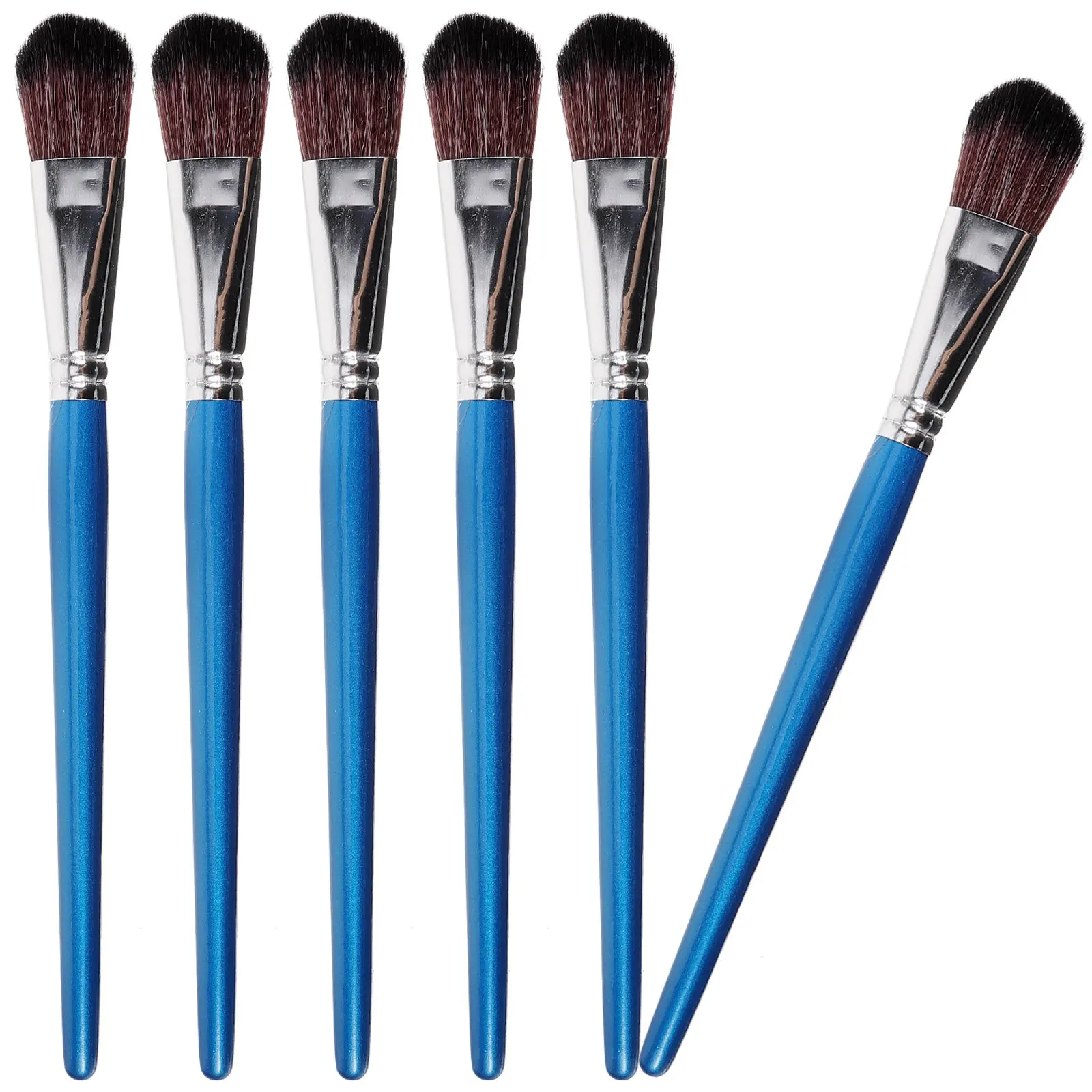 6 pcs Set Painting Brush Watercolor Art Halloween Christmas New Year Art Paint Brush Set Art Paint Brushes Set Nylon