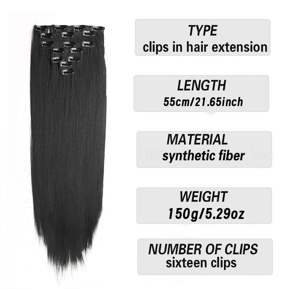 Black Hair Extensions 22\