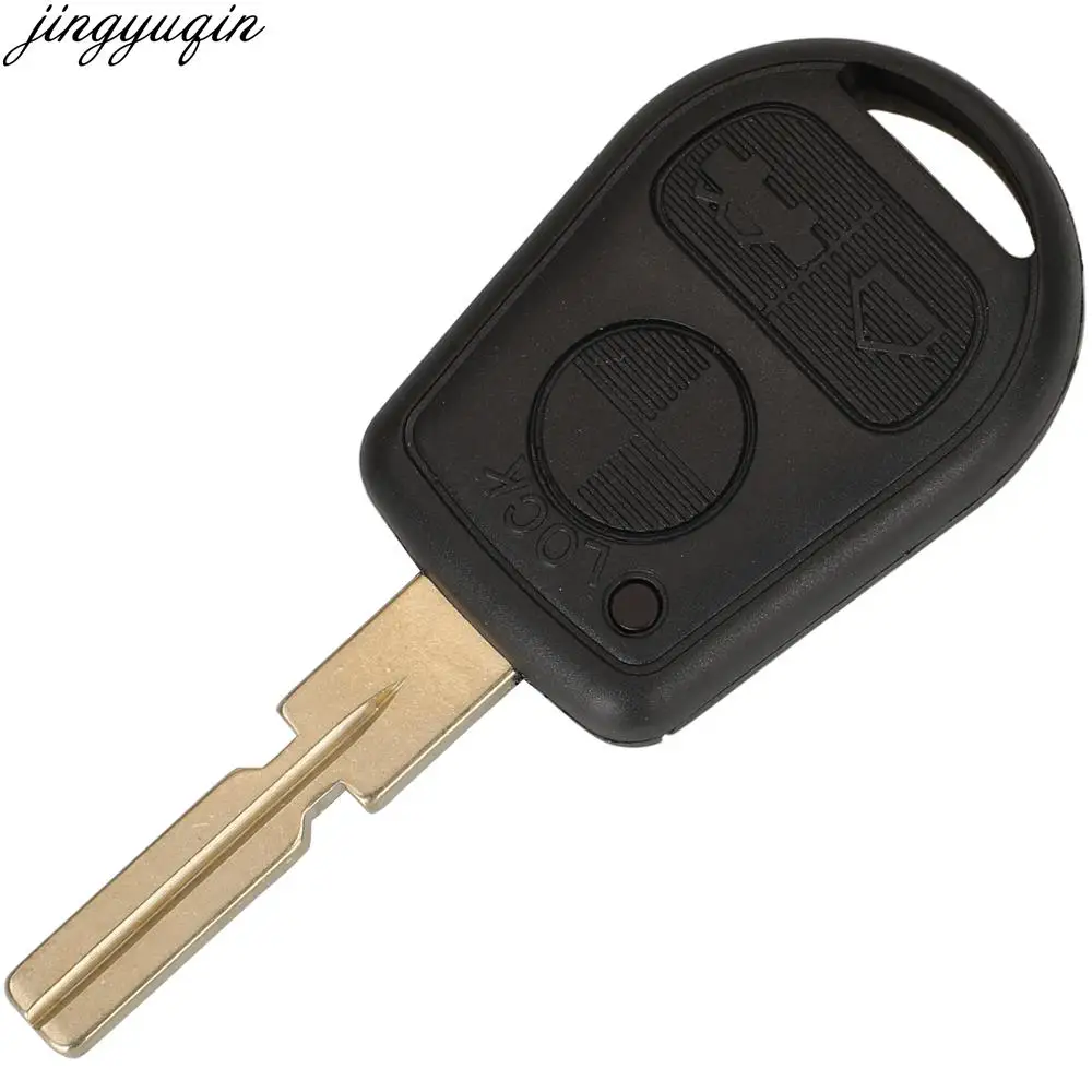 Jingyuqin Remote Car Key Alarm ID44 PCF7935 315/433MHz For BMW E31 E32 E34 E36 E38 E39 E46 Z3 Aftermarket 3Buttons HU58/92