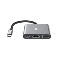 VEVSHAO USB Adapter Type-c to 4K HDMI-Compute Docking Station Support MST For Macbook HP Multi-port USB-C hub
