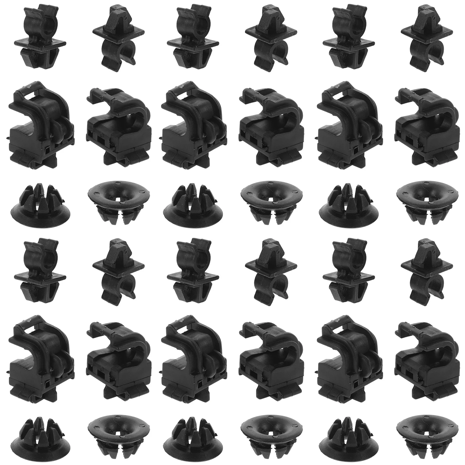 

20Sets Hood Prop Rod Clip Vehicle Compatible Durable Reliable Car Hood Support Clamp Automotive Accessories Car Accessory