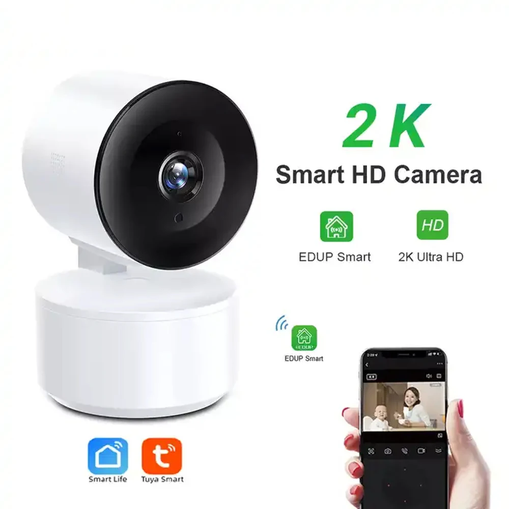 

2MP Full HD Human and Sound Detection Wireless Audio Babyfoon met Cameras 360 Tuya Smart Wifi Security Video Baby Monitor Camera