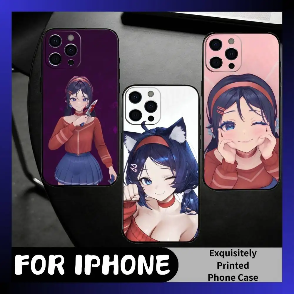 

Mita Game M-MiSide Phone Case For iPhone17,16,15,14,13,12 Plus,Max Soft Silicone Black Cover