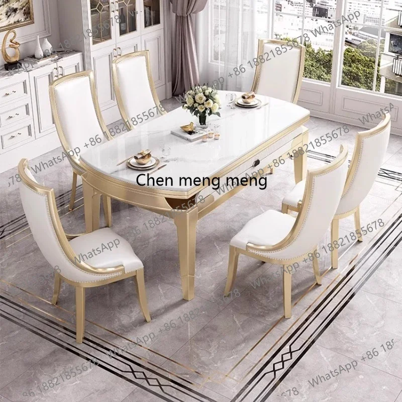 

R Wood Nordic Dining Table Modern Folding Luxury Design Dining Table Relaxing Multifunctional Mesa De Centro De Sala Furniture R
