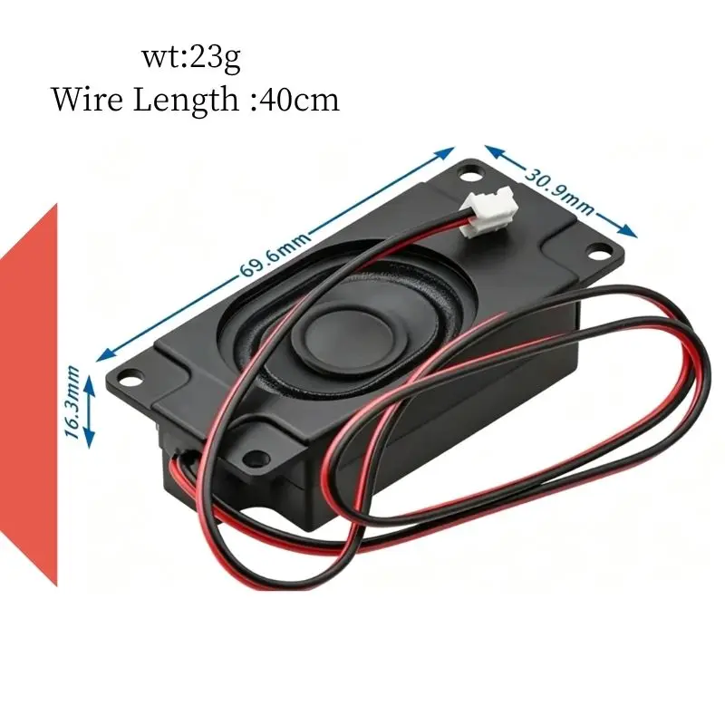 Mini Speaker 3070 8Ohm 3W Voice Box Sound Music Cavity Loudspeaker DIY Advertising TV PC Speaker Computer