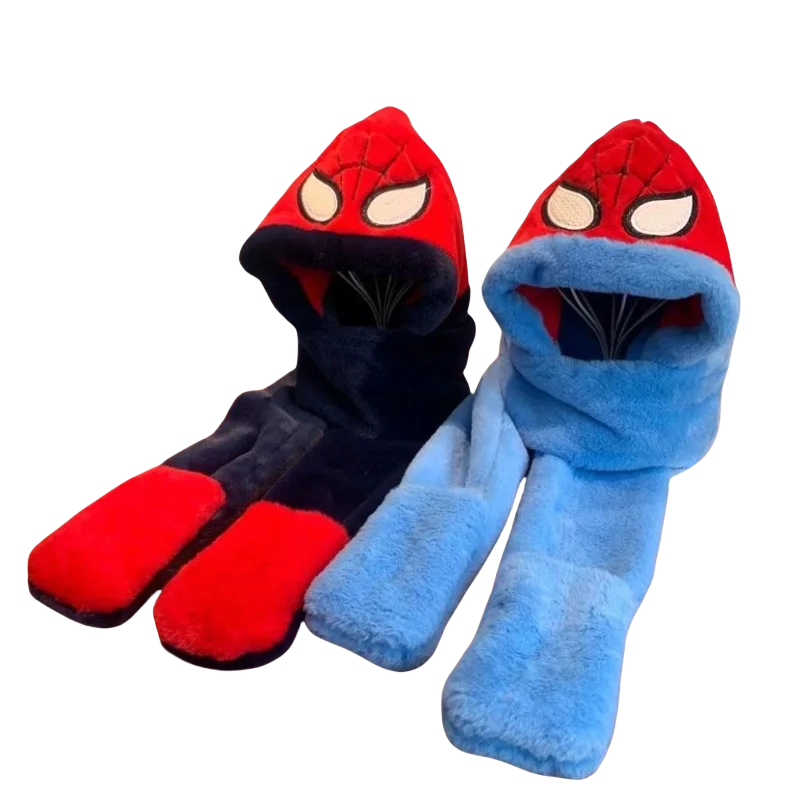 Marvel The Avengers Spiderman personalizzato creativo per bambini caldo cappello di peluche regalo cartone animato animazione film caldo cappello