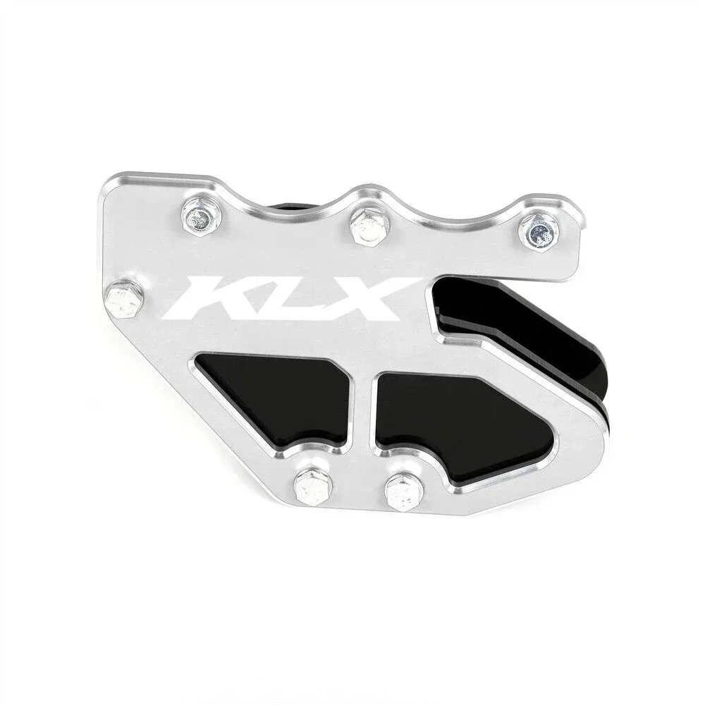 KLX LOGO CNC Under Chain Guide Guard Cover For KAWASAKI KLX250R 94-1996 KLX250 06-2023 KLX250S 09-2014 KLX300 97-2007 2020-2023