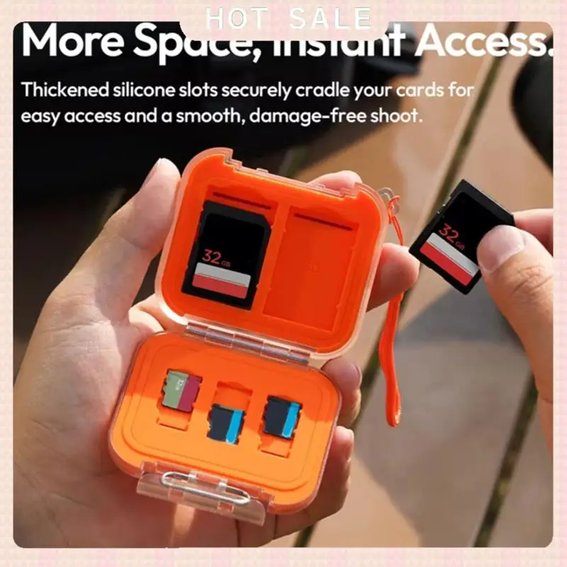 24-Hour Delivery Ulanzi CC01 Multi-Grid Protector Cover 5 Slots Memory Card Case Carrying Holder For TF/SD Micro SD Camera Card