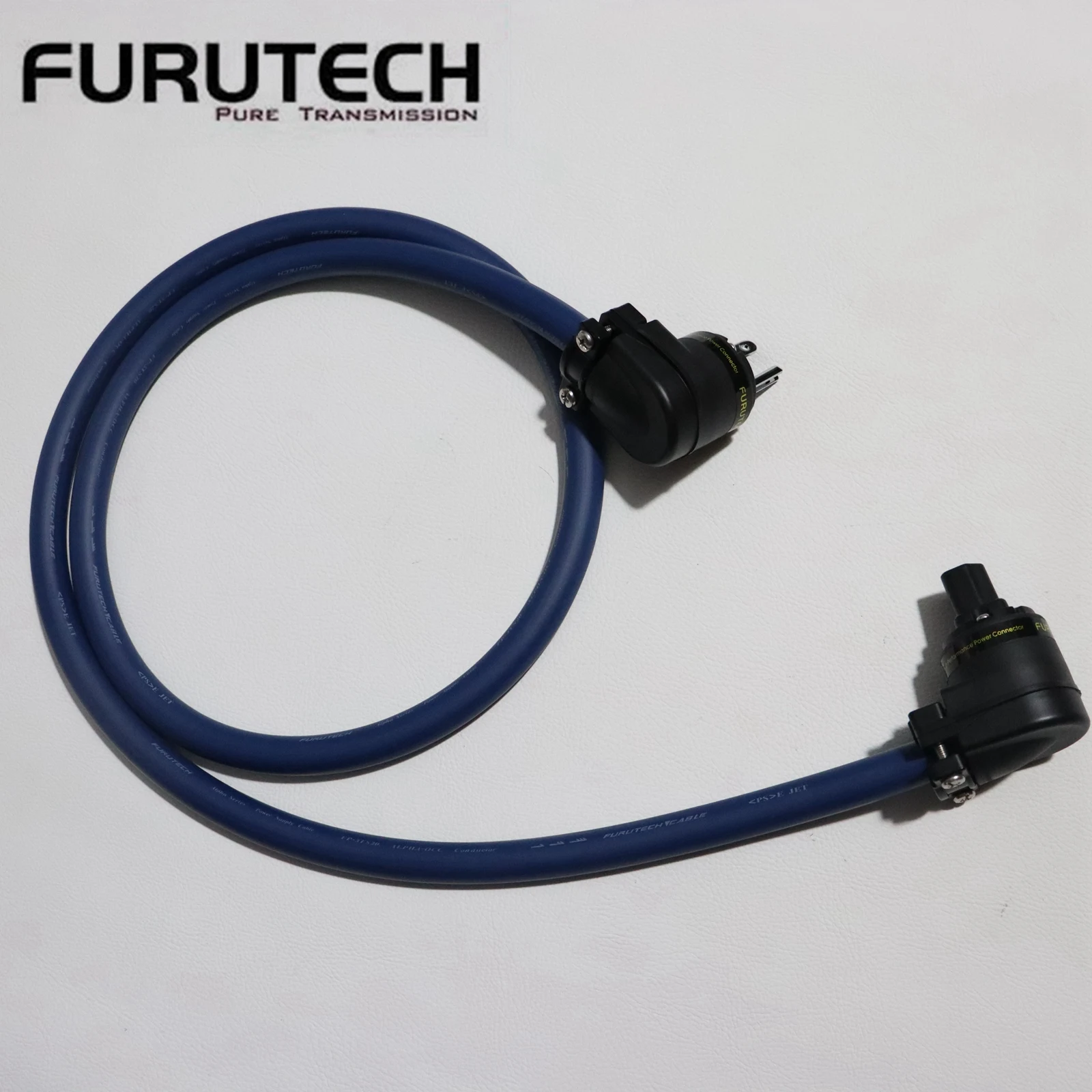 FURUTECH 3ts20 Alpha OCC Conductor HiFi audio speaker Power Cord with Original FI-11 L-Type 90° Elbow Plug made in japan