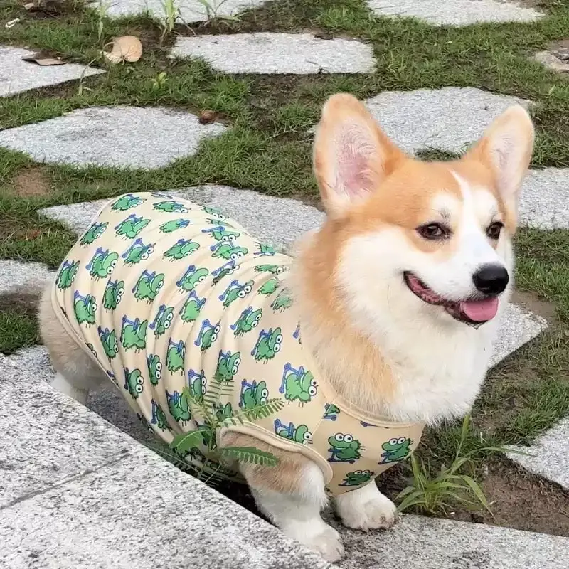 Cat Spring/Summer New Tank Top Dog Clothes Cat Small, Medium Large Dogs Teddy Dogs Bulldogs Pet Clothes and Supplies