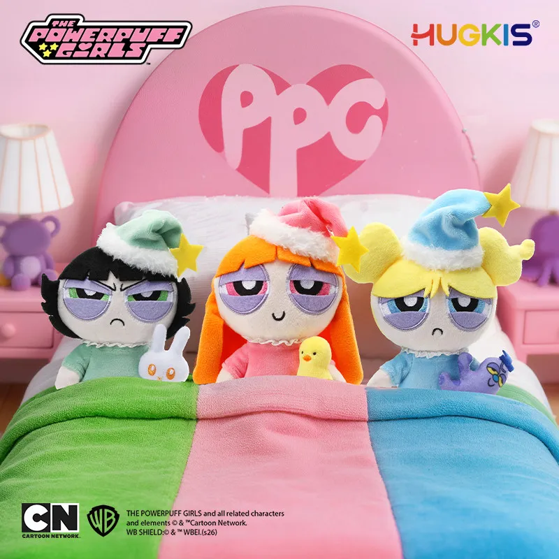 

Плюшевый брелок HUGKIS Powerpuff Girls «Доброе утро»: очаровательный брелок Баббл — идеальный подарок для женских сумок.