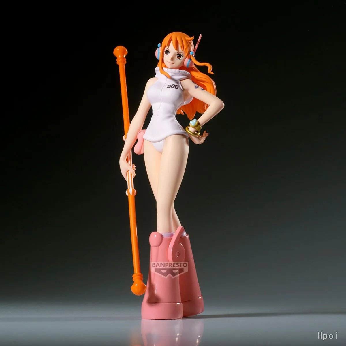

Original BANDAI BANPRESTO THE Sail ONE PIECE Nami EGGHEAD Toys Model Ornaments
