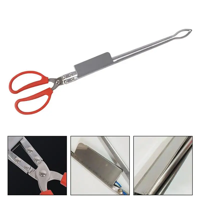 Stainless Steel Eel Tong Tong Crab Non-Slip Clamp Scissor Lobster Clip Side Slip Proof Eel With Loach, Crab And Lobster Clip