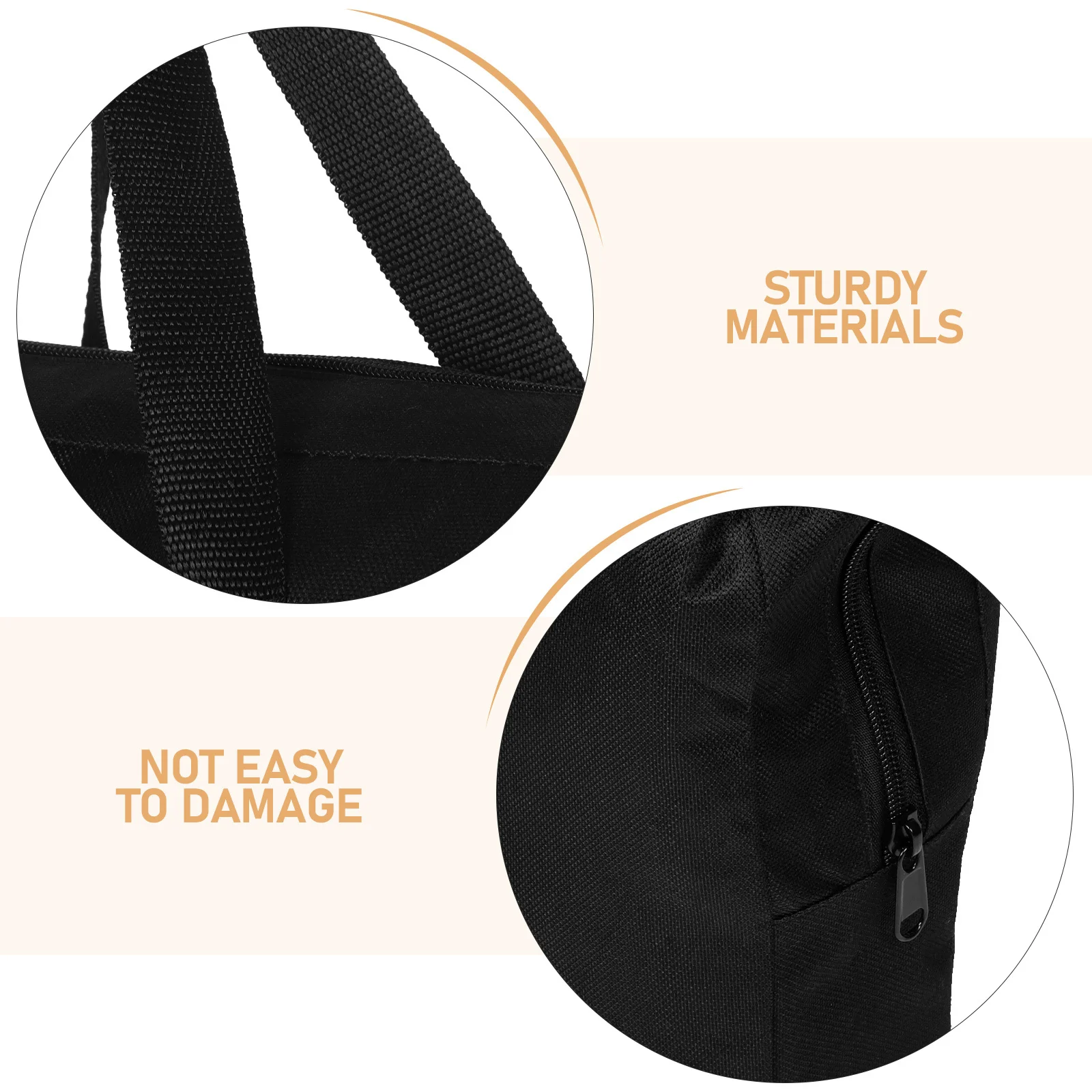 Portable 18-Inch Ring Light Storage Bag Zipper Carry Case for Photography Accessories Ring Light Hand Carry Bag