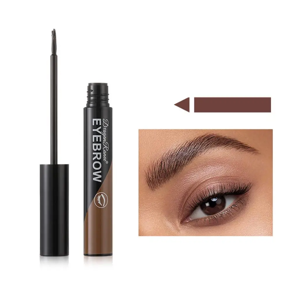 Tearing Dye Eyebrow Cream Makeup Black Brown Sweatproof Tint Lasting Gel Eyebrow Off Tattoo Semi-Permanent Brow Peel Cosmet D1J0