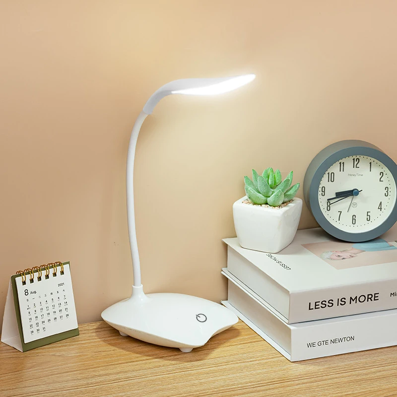 

Portable Office Touch Dimming Table Lamp USB Rechargeable Battery LED Night Light Eye Protection Reading Desk Small Book Lamps