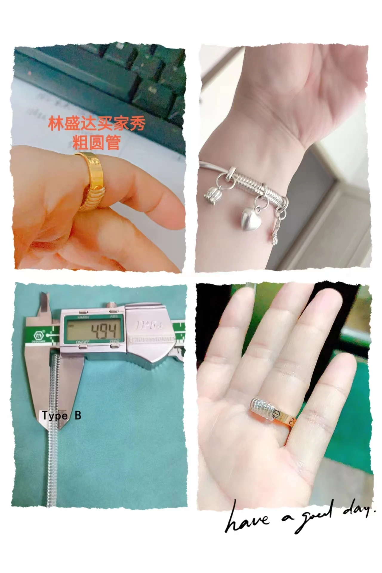 Jewelry Tools Size Adjuster Size Elastic Belt Size Adjustment Tool Elastic Belt Invisible Transparent Jewelry Protective Cover