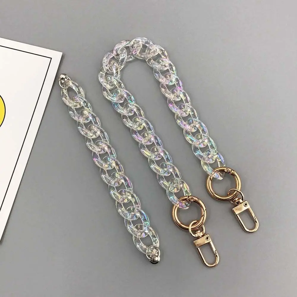 Acrylic Chain Phone Strap Phone Loss Prevention Strap Mobile Phone Chain Phone Case Drop Hanging Chain Phone Fall Prevention