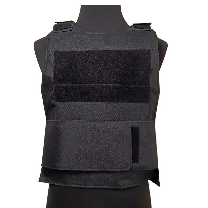 Chaleco táctico nivel II antipuñaladas MOLLE para Airsoft y caza - imagen 3