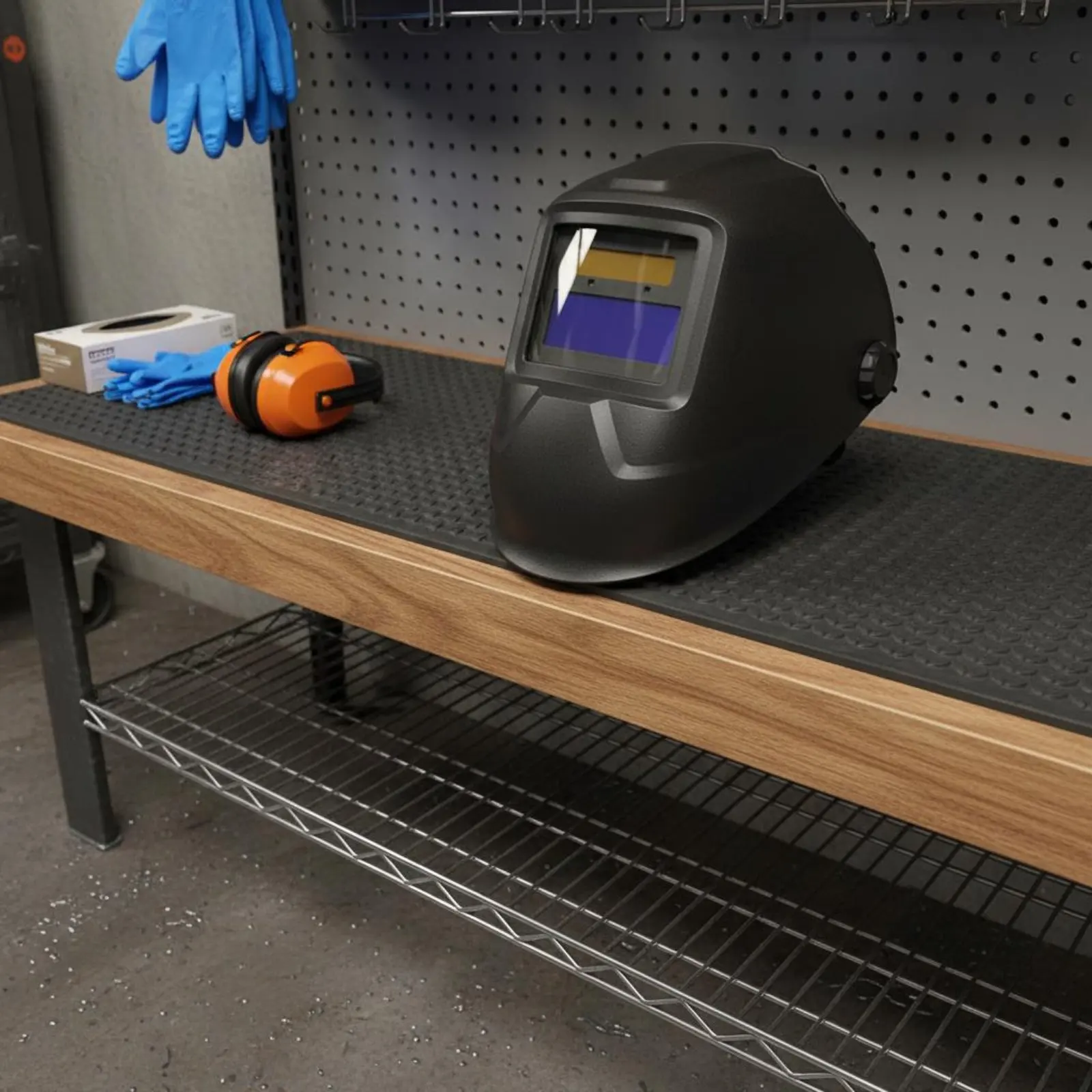 

Автоматически затемняющаяся маска для металлообработки из огнестойкого материала, защитное снаряжение для шлифовки