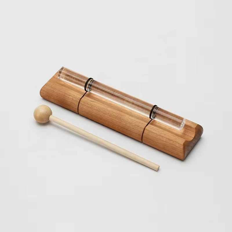 

Crystal Chime Bell Bar Stress Relief Meditation Yoga Sound Wind Chime Instrument Chime Bell 432/440hz