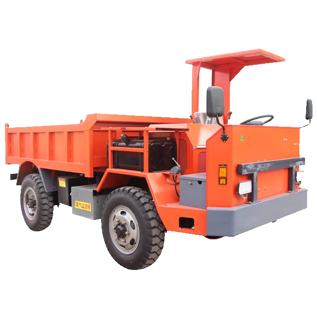 Self-loading Underground Mining Mini Dumper Truck Wheel Type Underground Mine Transport Truck