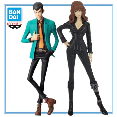 Bandai Original MSP Lupin III Mine Fujiko Lupin The Third PART6 Anime Action Figure Desktop Ornaments Cartoon Figures Model Toy