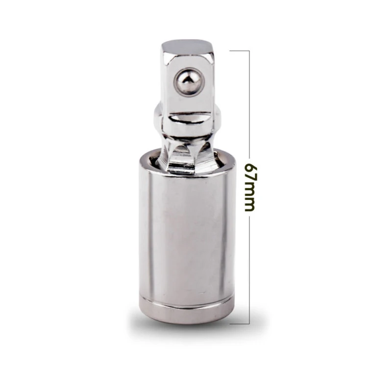 

Socket Adapter New 1/4\" 3/8\" 1/2\" 1pcs Accessory Assembly Part Practical Ratchet Angle Silver 1/4" 3/8" 1/2"