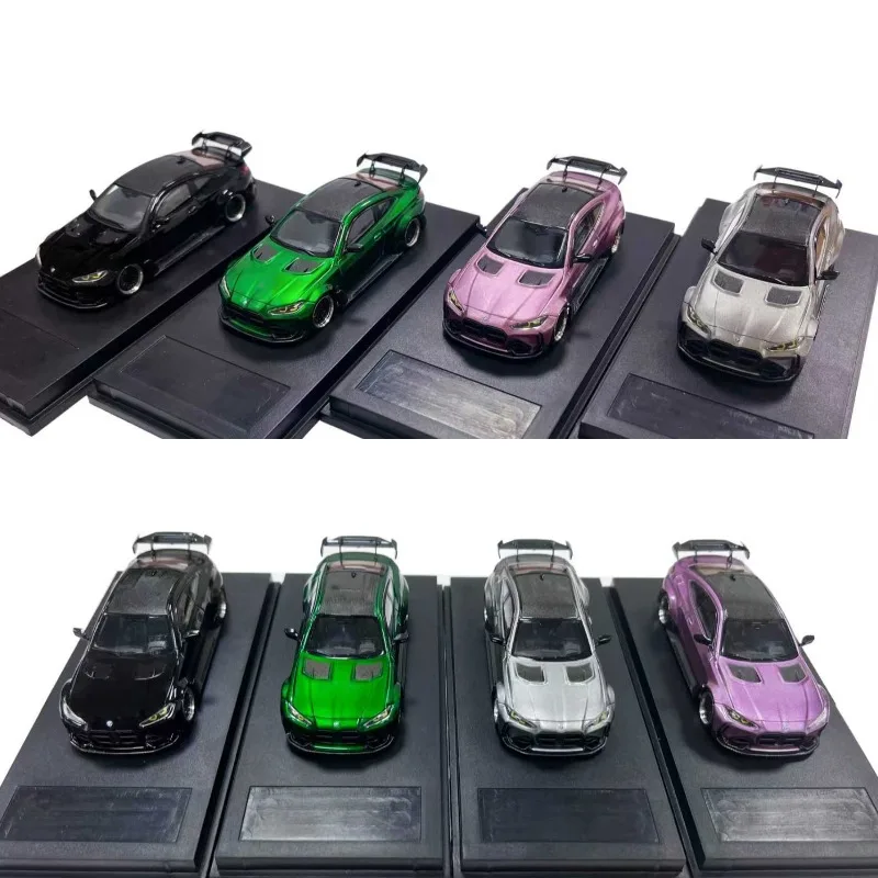 

MJ 1:64 BMW M4 G82 simulation static alloy car model, a gift toy for children and a collectible item for adults.