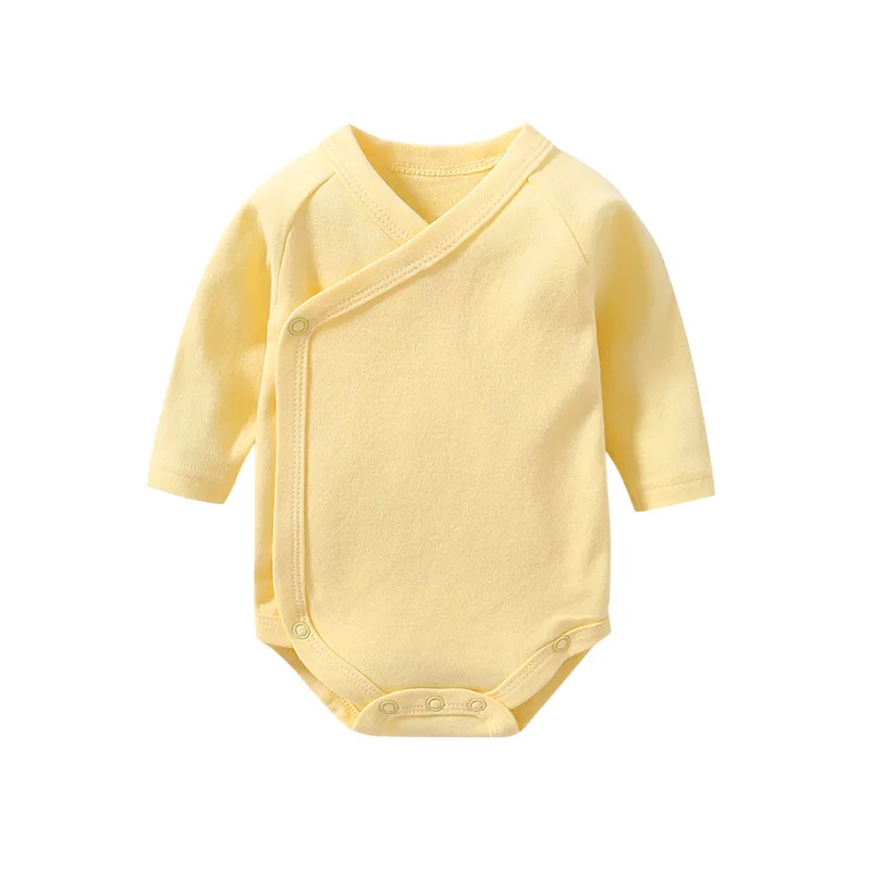 Baby newborn boy girl Monk Robe baby clothes long sleeves infant jumpsuit toddler handsome gentlemen white body Jumpsuit