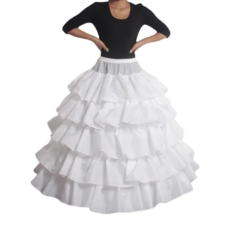 Wedding Dress with Big Support, Big Fish Tail, Hard Mesh Canopy, Single Steel, 3 Circles, 6 Steel Ruffles, Wedding Accessories