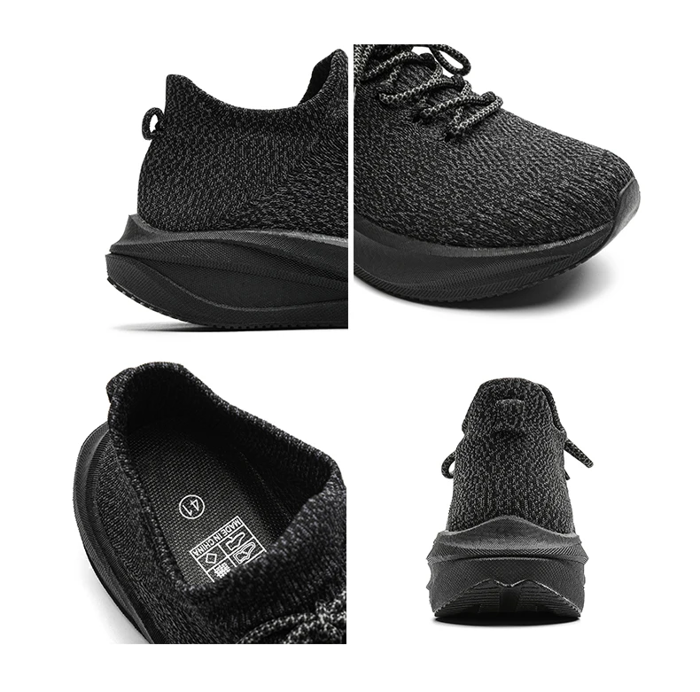 Neue, gepolsterte Laufschuhe für Herren, geeignet für schwere Läufer, mit Schnürung, Sport- und Freizeitmodelle für Damen, rutschfeste Outdoor-Sportschuhe, Herren-Sneaker. – Detail 30