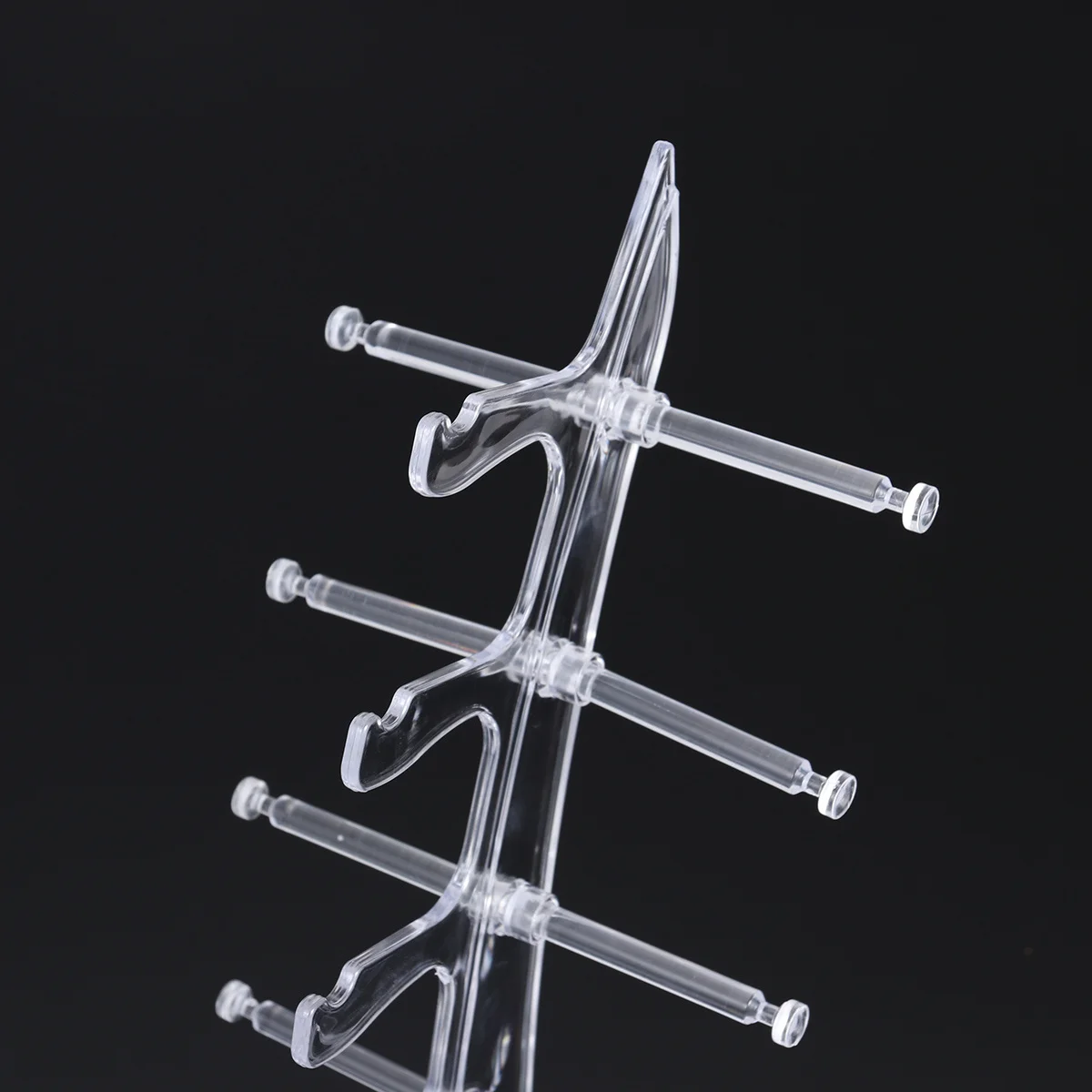 

5Pairs Glasses Display Rack Sailboat Acrylic Portable Easy Assemble Eyeglasses Sunglasses Holder Stand Shelf Jewelry Bracelets