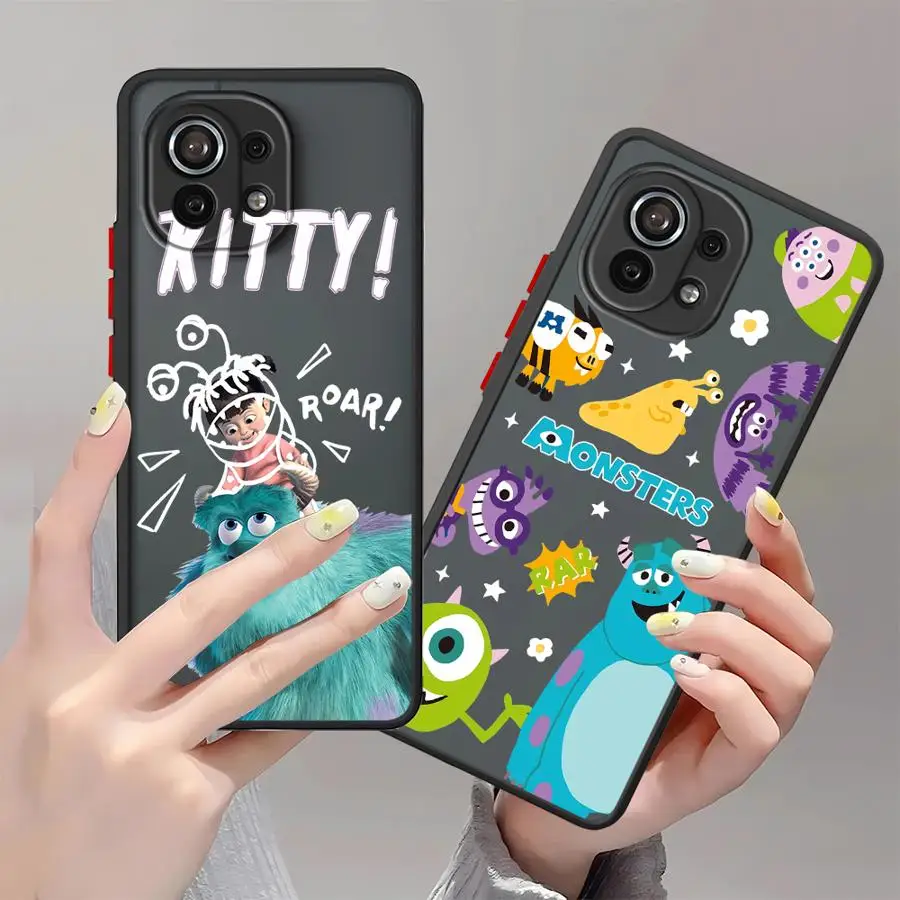 Disney Monsters Inc Cassa Del Telefono per XiaoMi Redmi 9 9A 9i 9C 9T 10 10A 12C 2022 10C 12 4G K40 Pro custodia morbida funda