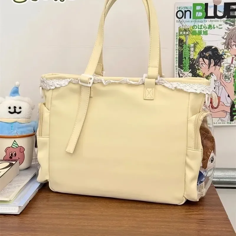 حقيبة باليه جيرل كبيرة الشهية Itabag يابانية ذات اتجاهين بكتف واحد حقيبة كروس هدية للأصدقاء حقيبة يد نسائية