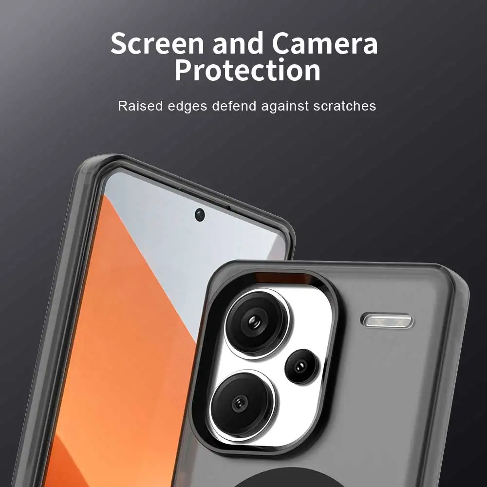 For Redmi Note 13 12 Pro + Case For Redmi Note13 14C 13C A3 A5 171MM Cover Translucent Candy Color Shockproof Protective Bumper view 6