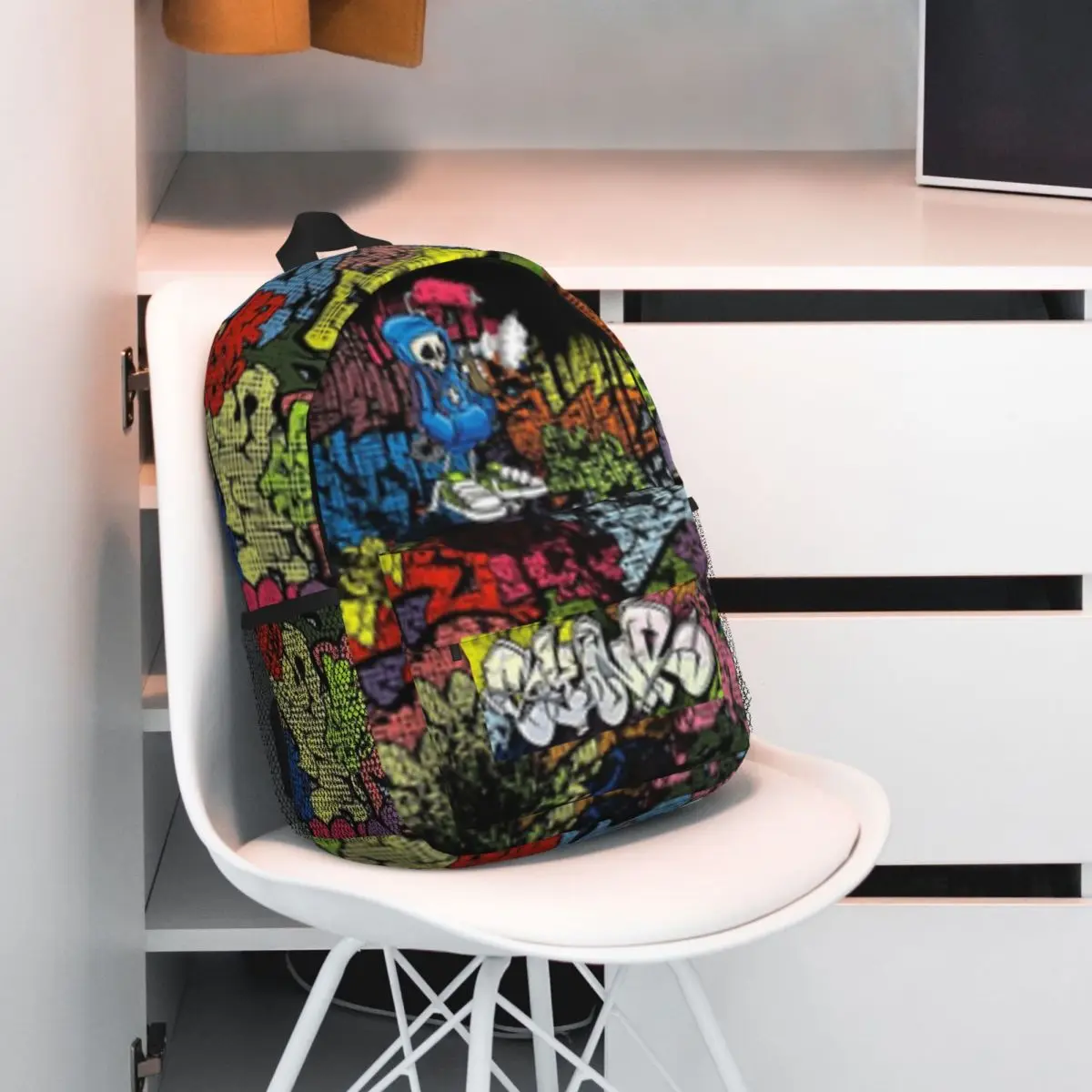 Plecak z nadrukiem Lekki, swobodny tornister dla dzieci Plecak młodzieżowy Anime Cartoon Schoolbag 15 cali