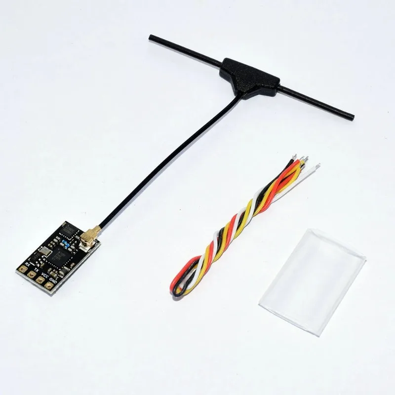 

FPV Drone Receiver ExpressLRS 2.4GHz Mini Long Range Low Latency with IPEX Antenna for Racing Drones DIY Accessories