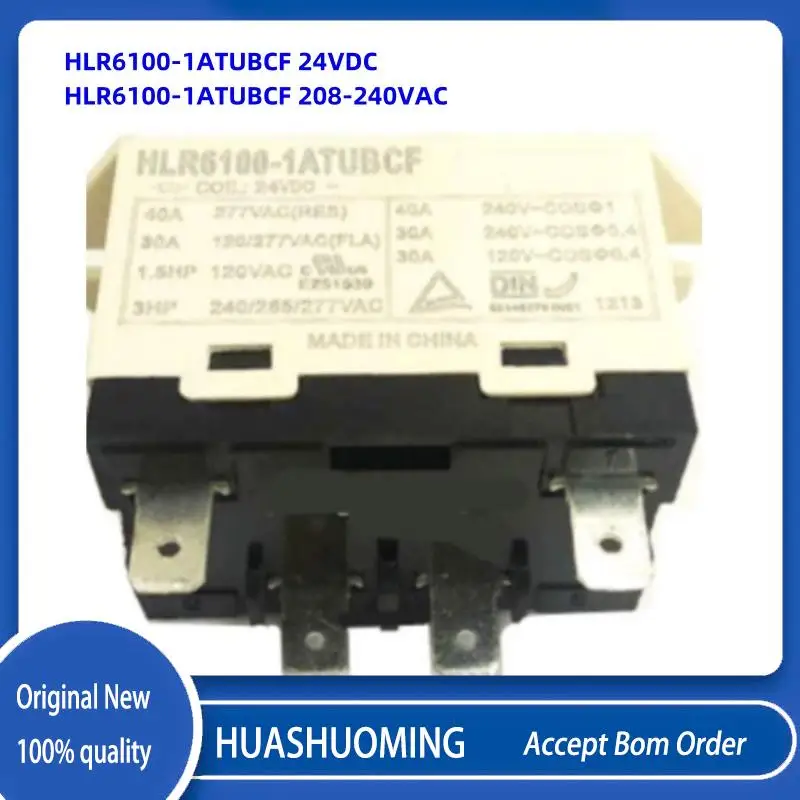 

1 шт., новинка, Φ 24 В постоянного тока, Φ 208-240VAC, Φ HLR6100, 1atubcf 208 240VAC, 4PIN