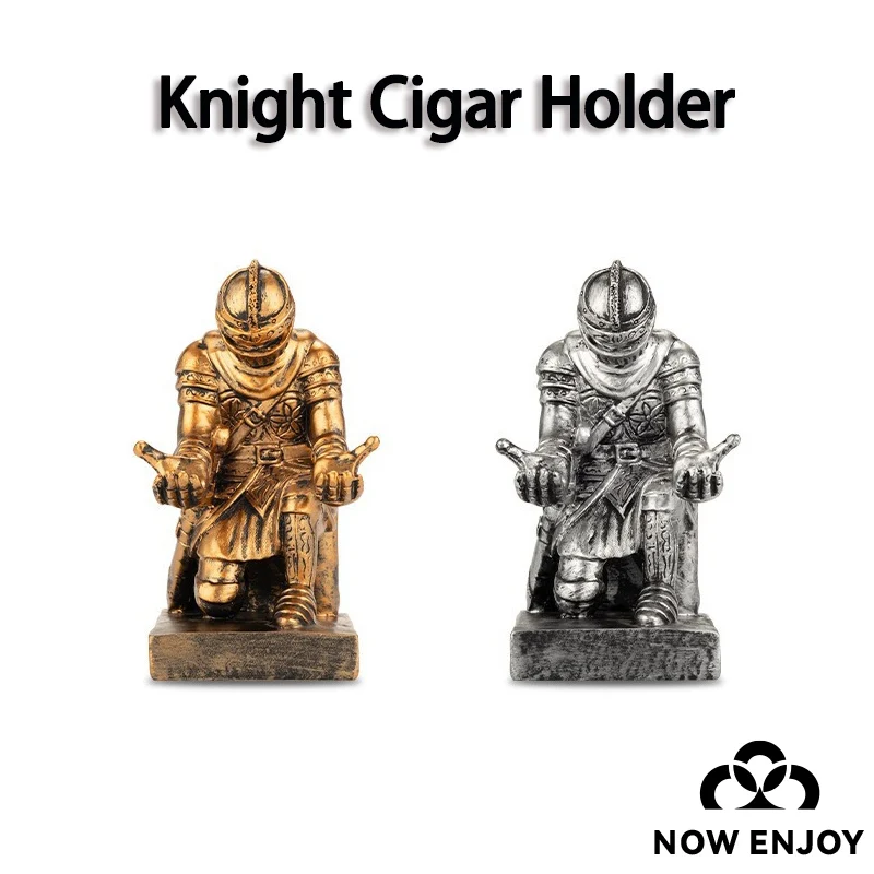 NOW ENJOY Vintage Style Cigar Holder Resin Creative Fashionable Desktop Decoration Cigar Accessories Two Color Cigarette Holder