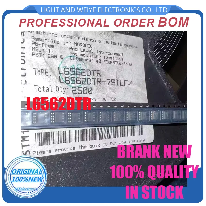 (10piece)100% New L6562 L6562D L6562DTR sop-8 Chipset