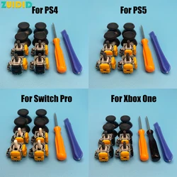 1Set Replacement Hall Effect 3D Analog Joystick for PS5 PS4 PS3 Xbox One Switch Pro Controller Thumbstick Repair Parts Accessory