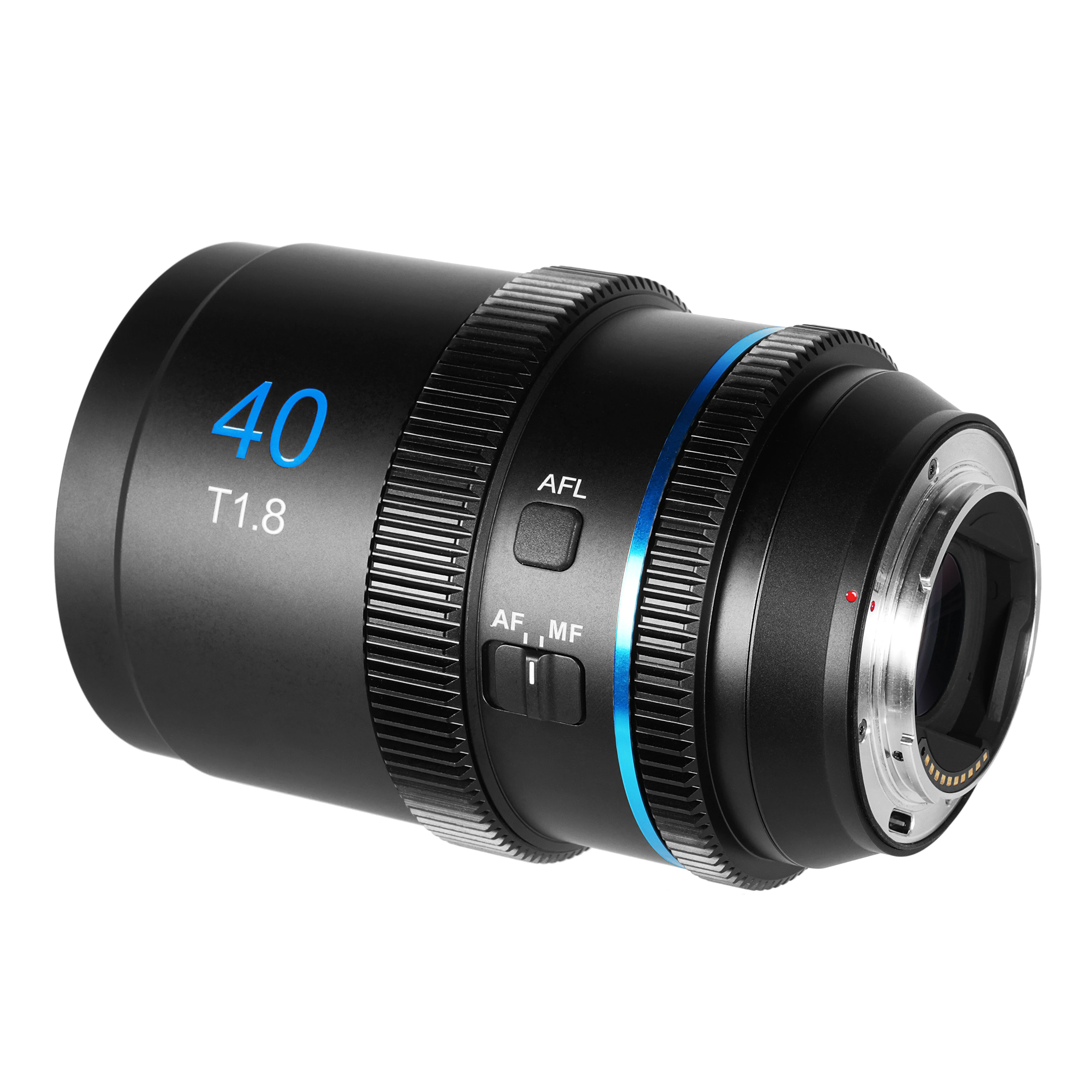 Sirui AF 40mm T1.8 1.33X Anamorphic Cine Lens for Sony E/Nikon Z/Fuji X/Marco 4/3 Cine lens zoom, Blue Flares