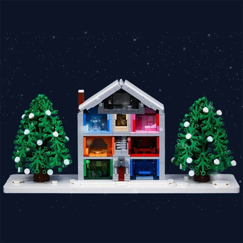 Ensemble de Scène Musicale 930 Pièces, Modèle de Blocs de Construction, Kit Adulte MOC, Briques de Jouets Maison d'Amour pour Fans, Cadeau Idéal Noël Anniversaire